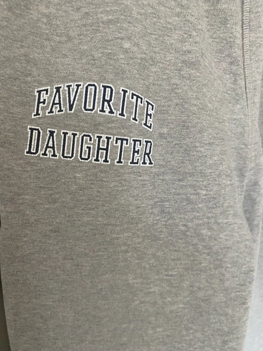 FAVORITE DAUGHTER Light Gray The Collegiate Jogger Sweatpants Size XS